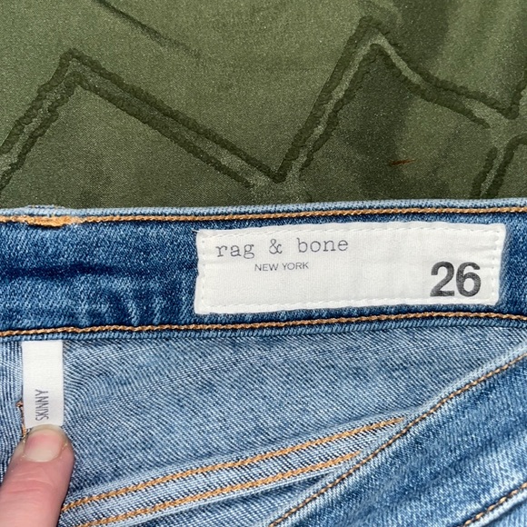 Rag & Bone Mid-Rise Skinny - Jinx Slim Fit Color Lenox - Picture 10 of 14